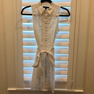 Banana Republic White Shirtdress